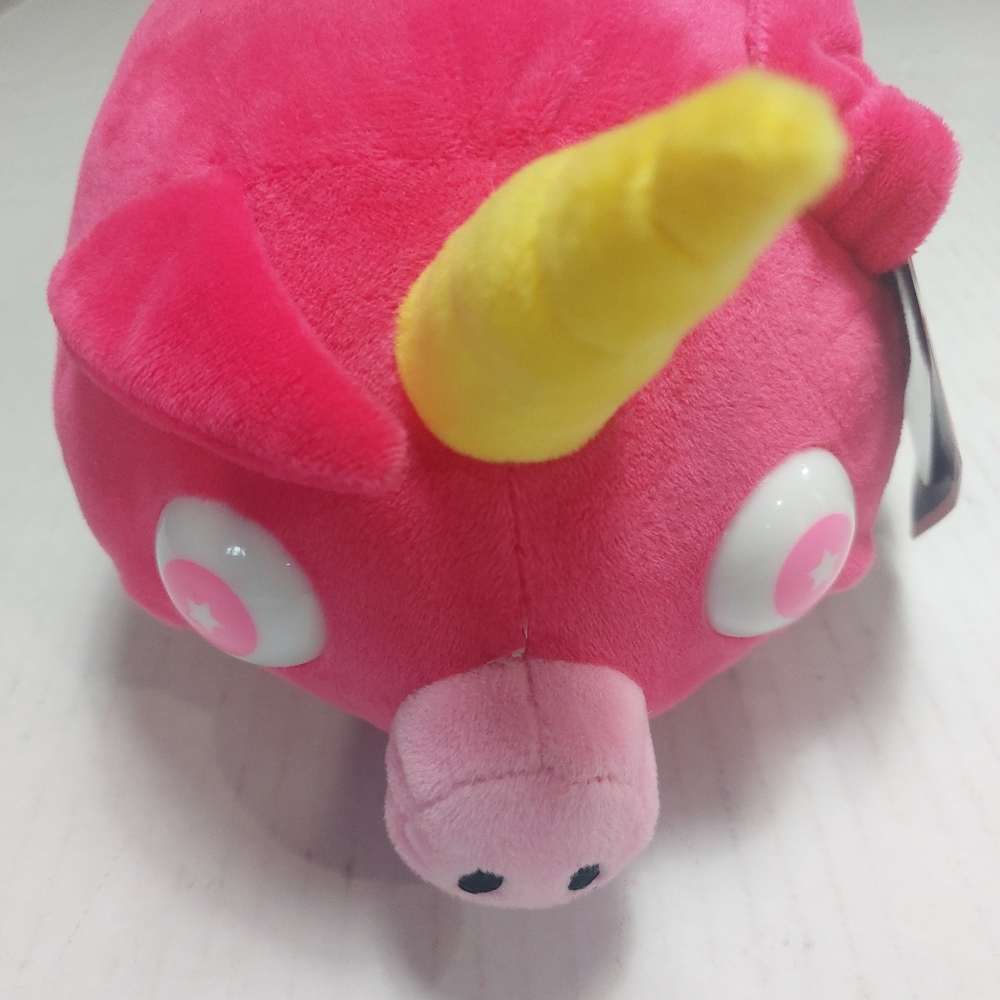 Pig a Corn Exploding Kitten Soft Pink Pig